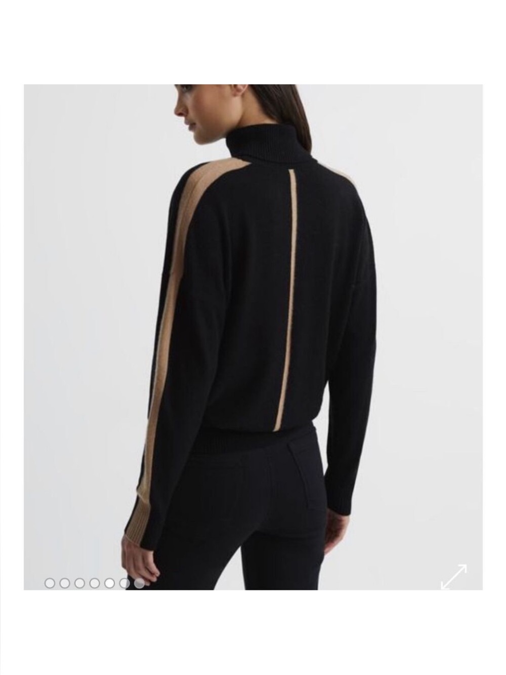 Reiss Nova Knitted Roll Neck Sweater size M Medium